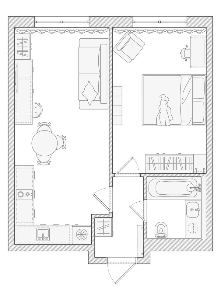 m. Seligerskaya: Apartment, 1-rooms