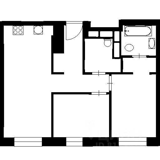 m. Fili: Apartment, 2-rooms