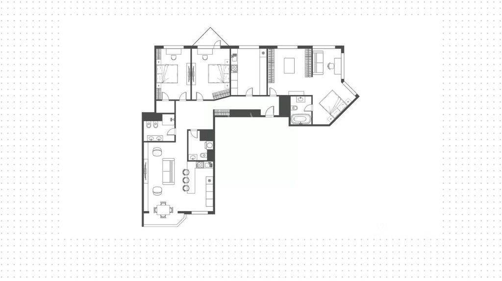 m. Michurinsky prospekt: Apartment, 4-rooms
