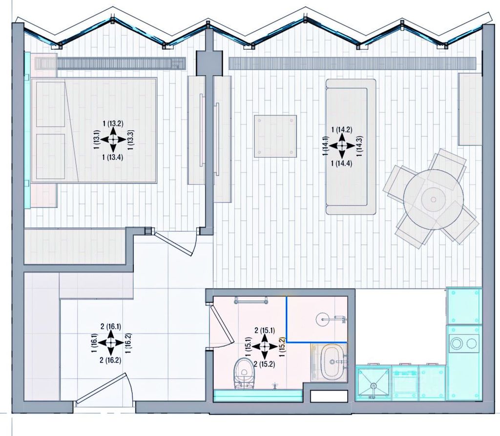 m. Belorusskaya: Apartment, 2-rooms