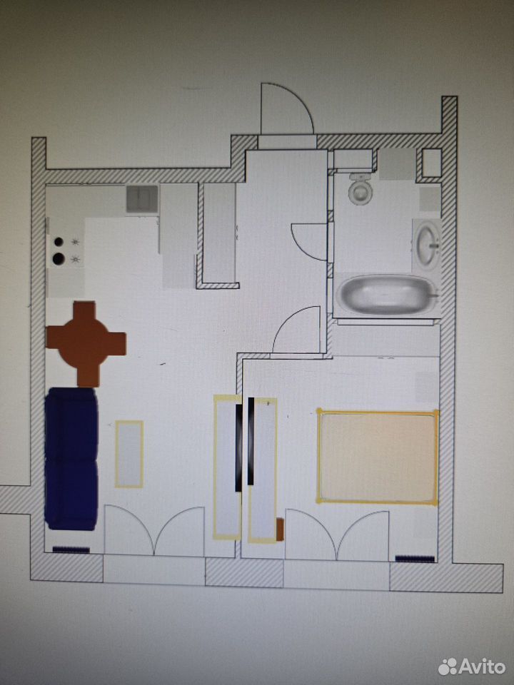 m. Ostankino: Apartment, 2-rooms