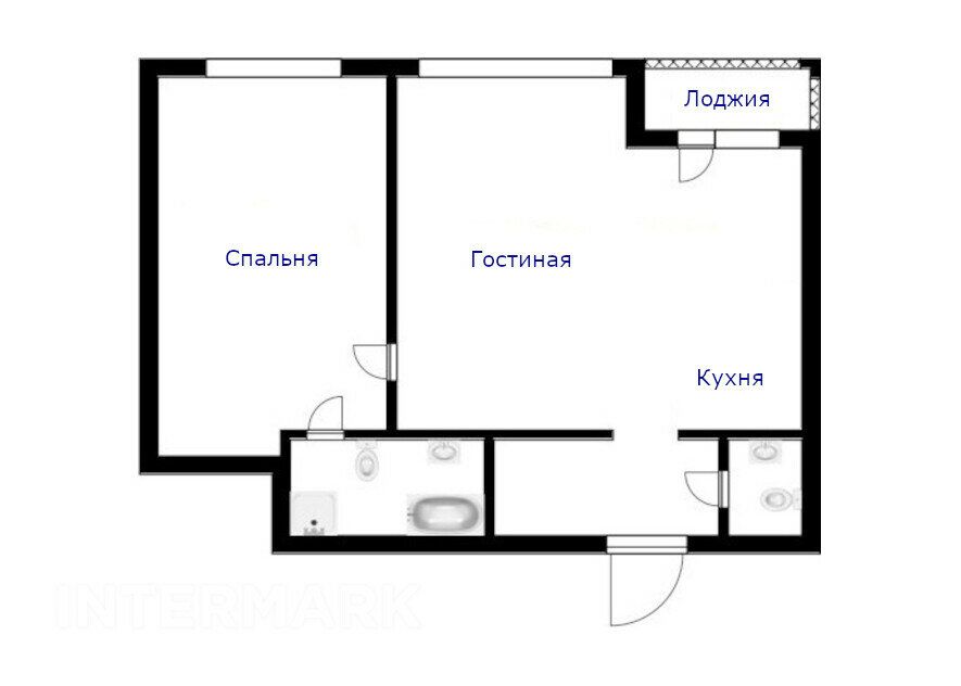 m. Davydkovo: Apartment, 2-rooms