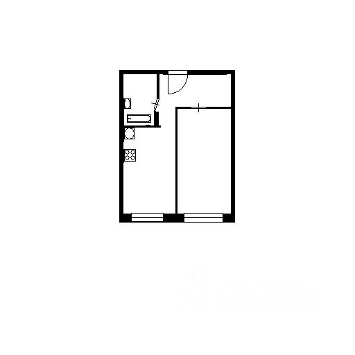 m. Lukhmanovskaya: Apartment, 1-rooms