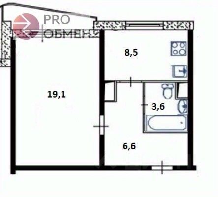 m. Khoroshevskaya: Apartment, 1-rooms