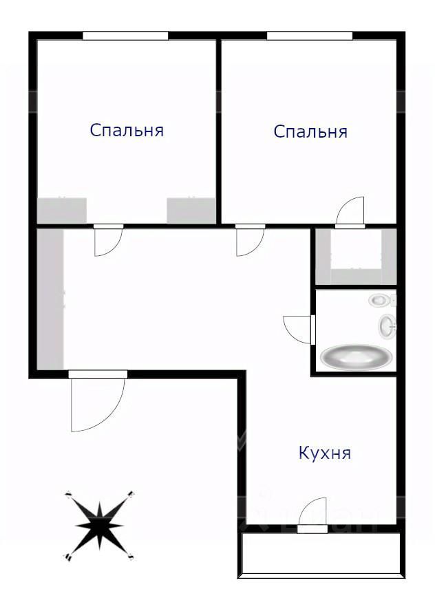 m. Novokuznetskaya: Apartment, 2-rooms