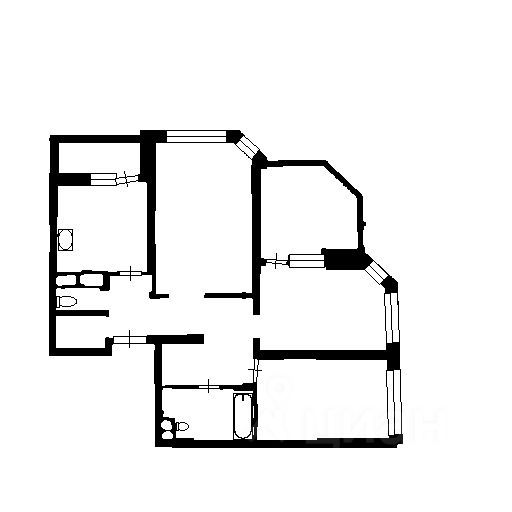 m. Fabrichnaya: Apartment, 3-rooms