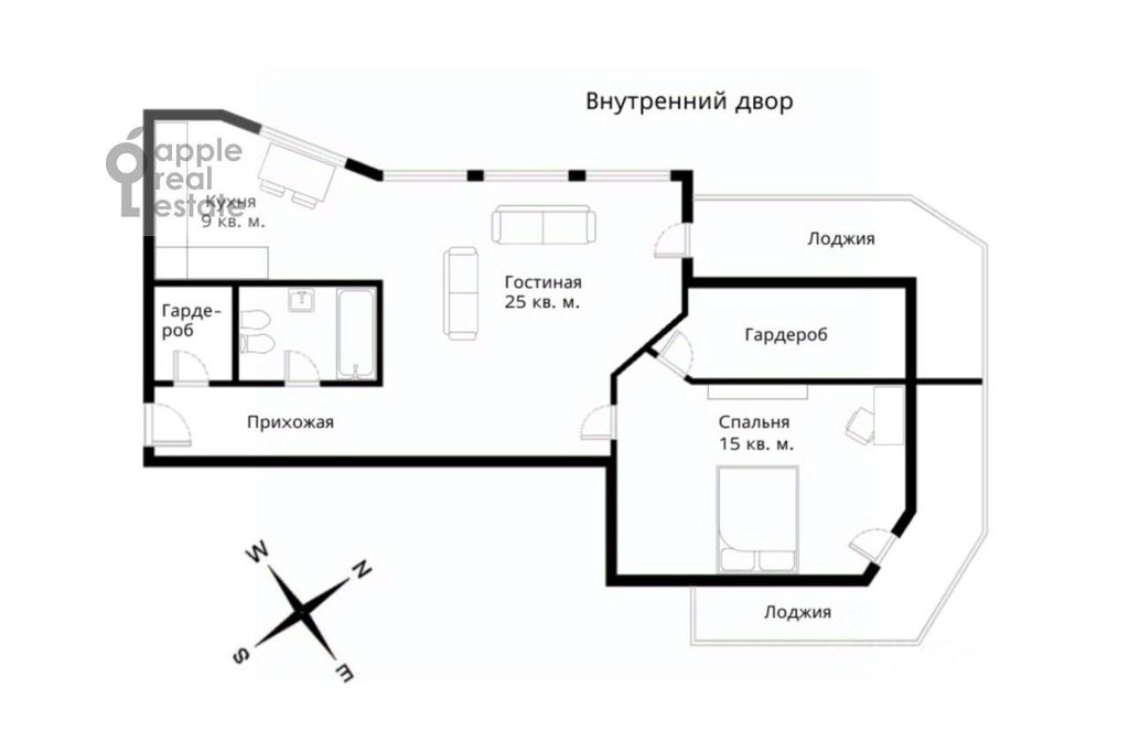 m. Taganskaya: Apartment, 2-rooms