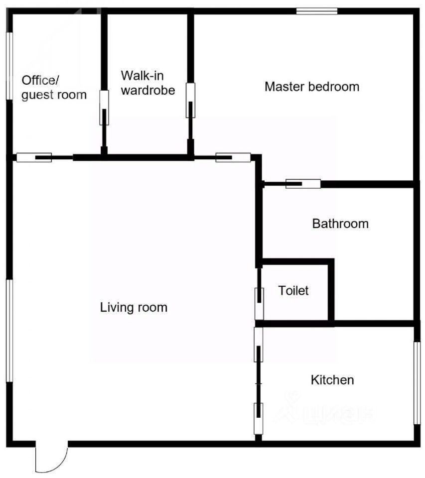 m. Kuznetsky most: Apartment, 3-rooms