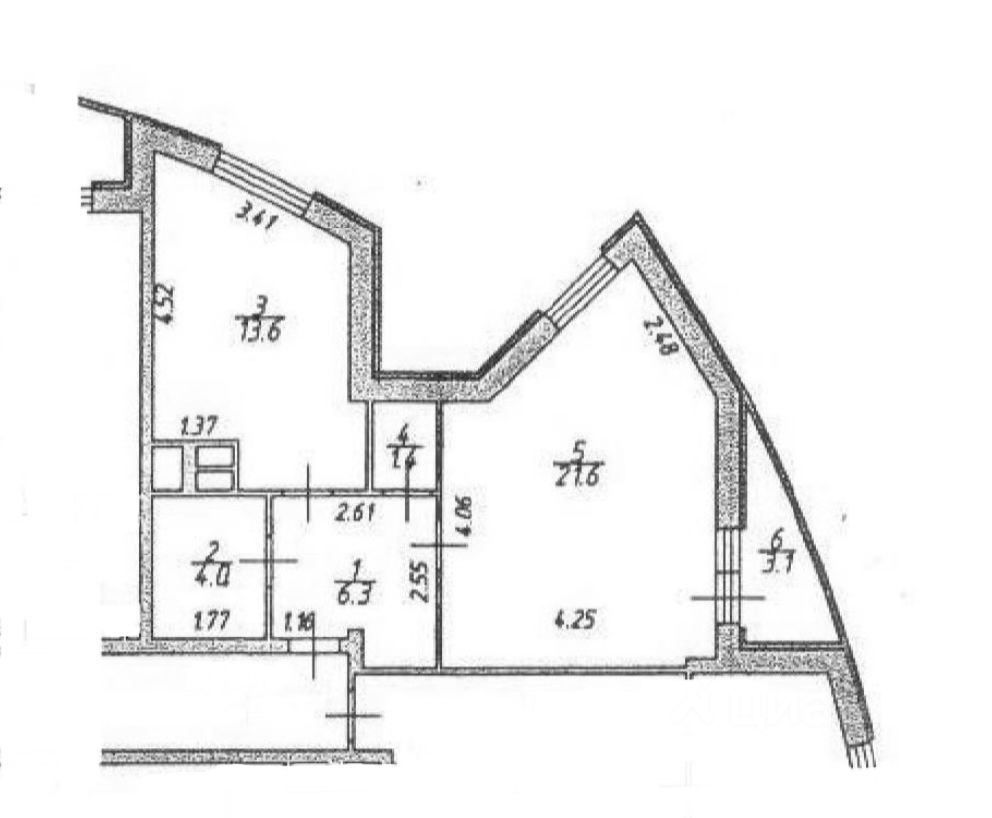 m. Khimki: Apartment, 1-rooms