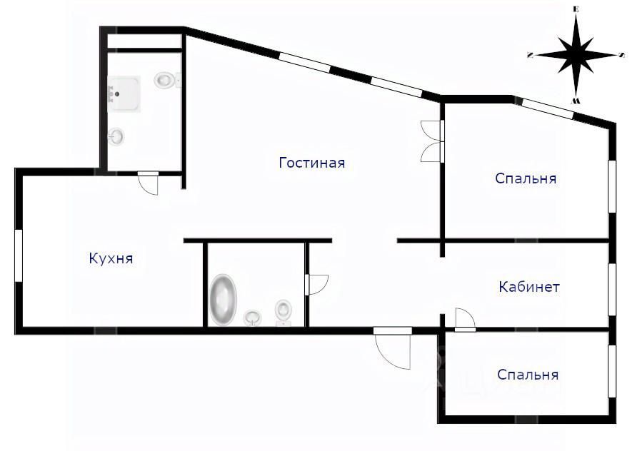 m. Kitay-gorod: Apartment, 4-rooms