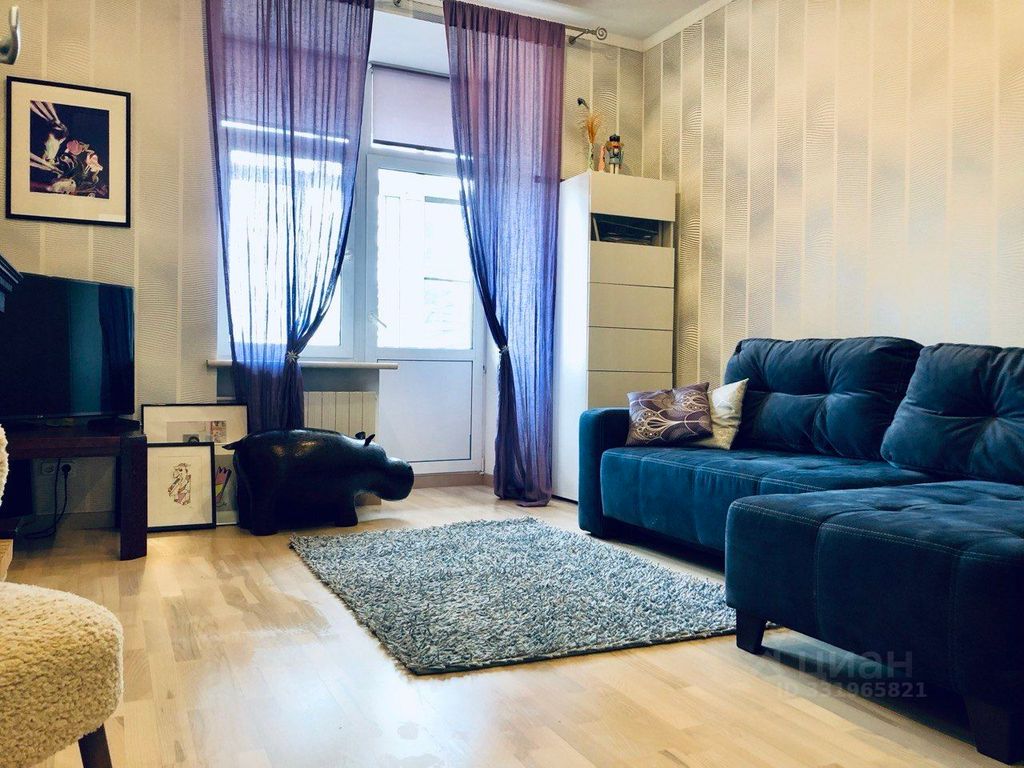m. Smolenskaya: Apartment, 2-rooms