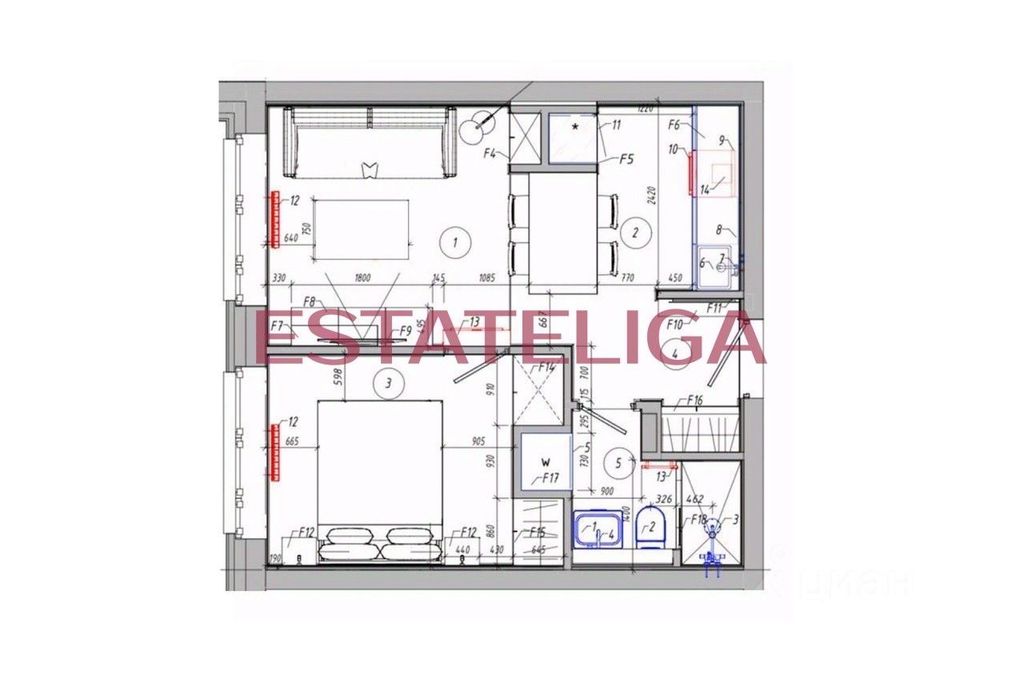 m. Aminyevskaya: Apartment, 1-rooms