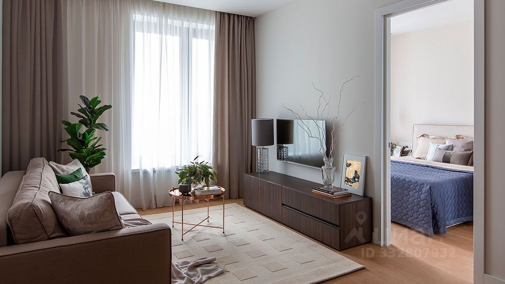 m. Bagrationovskaya: Apartment, 2-rooms