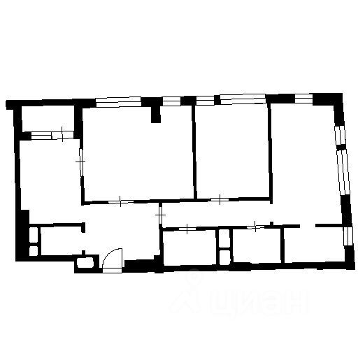 m. Narodnoe Opolchenie: Apartment, 3-rooms