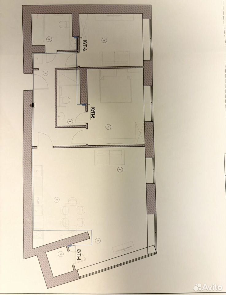 m. Dinamo: Apartment, 3-rooms