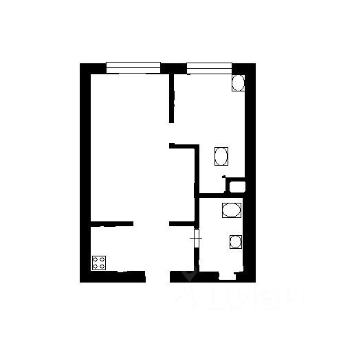 m. Shelepikha: Apartment, 2-rooms