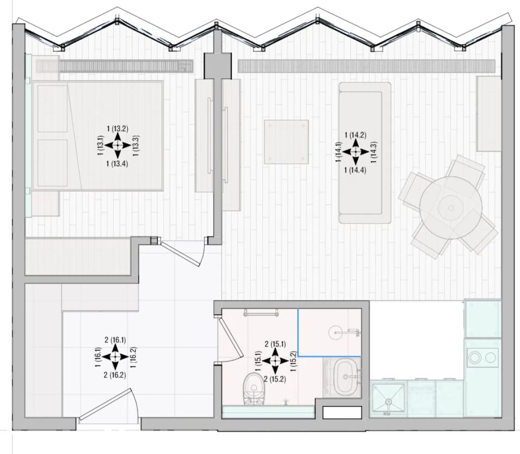 m. Belorusskaya: Apartment, 2-rooms