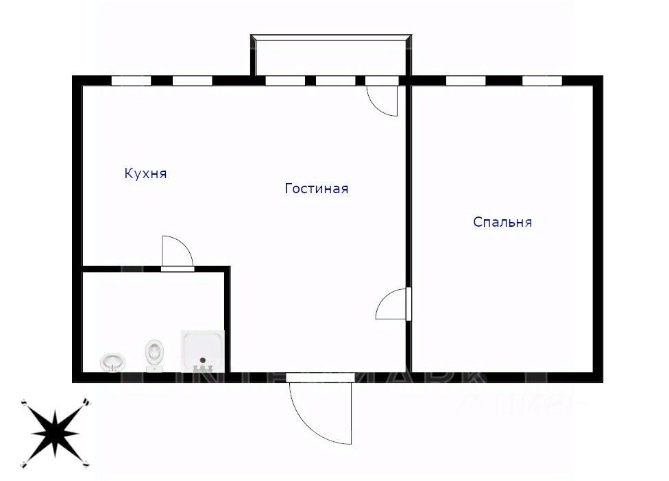 m. Okhotny ryad: Apartment, 2-rooms