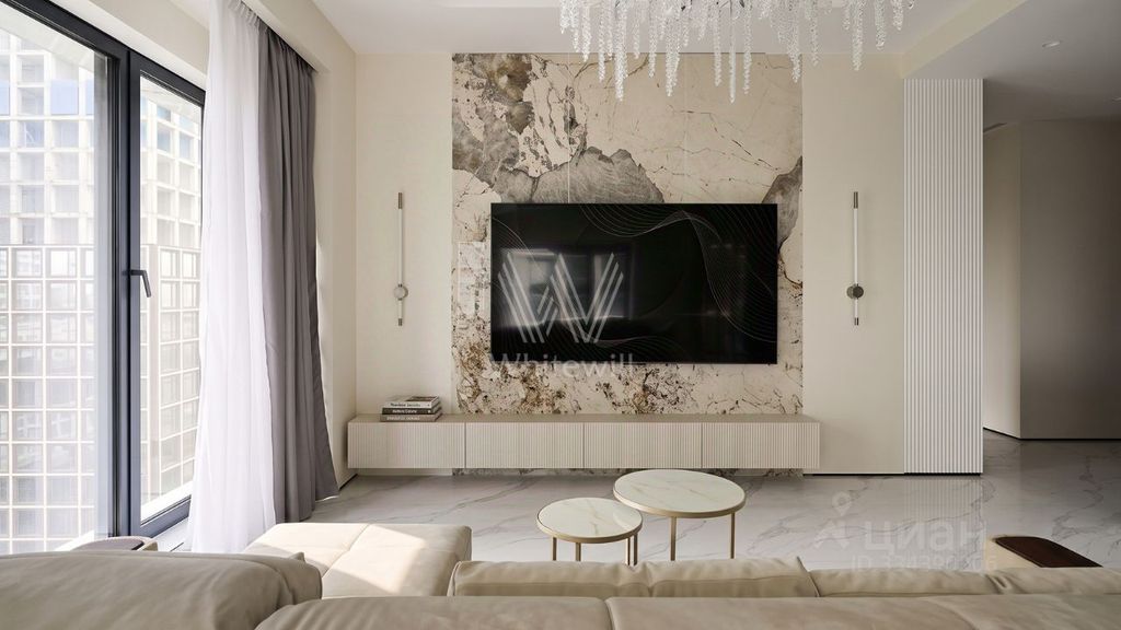 m. TsSKA: Apartment, 4-rooms
