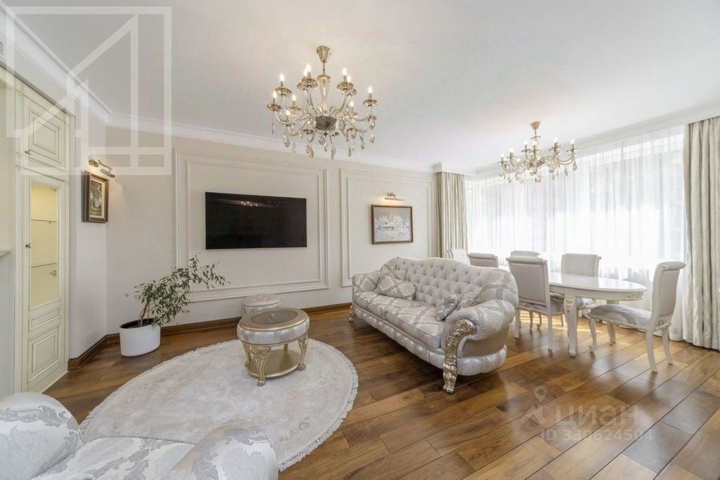 m. Smolenskaya: Apartment, 4-rooms