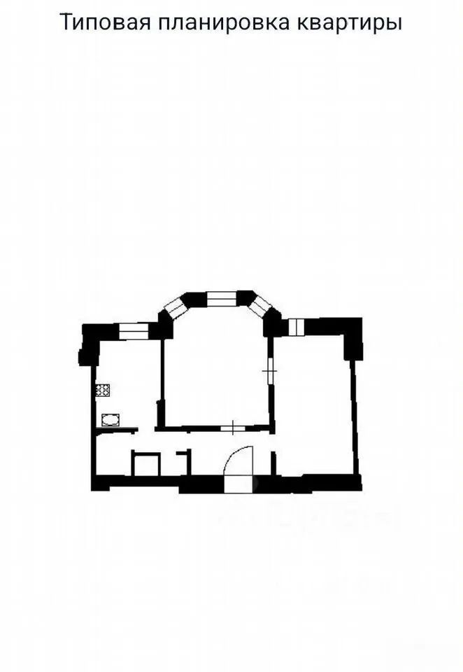 m. Dinamo: Apartment, 2-rooms