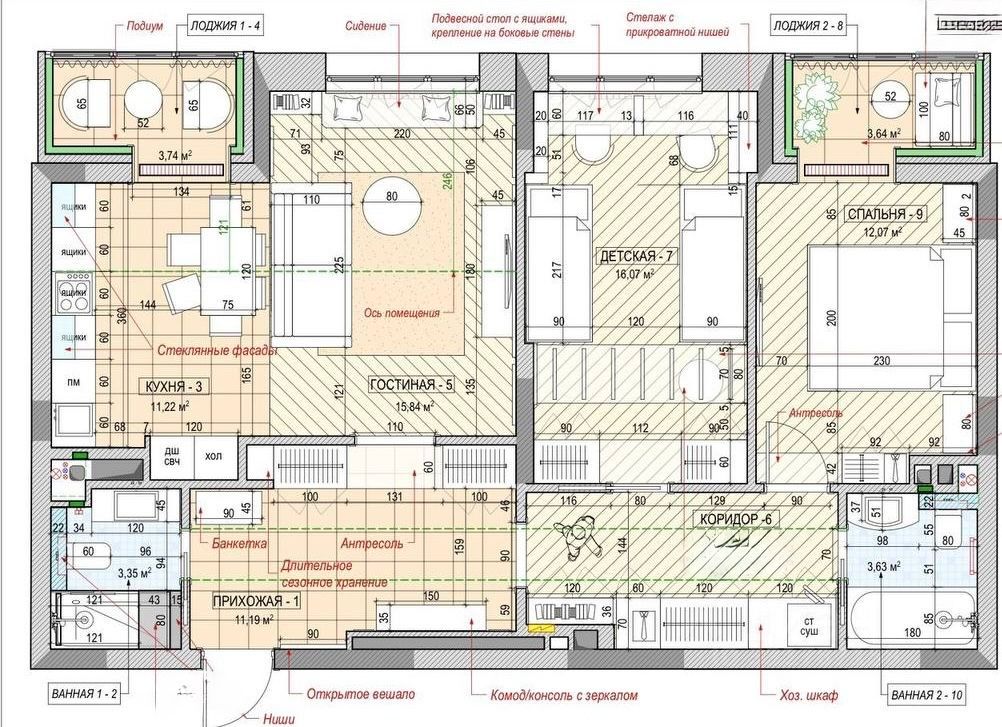 m. Timiryazevskaya: Apartment, 3-rooms