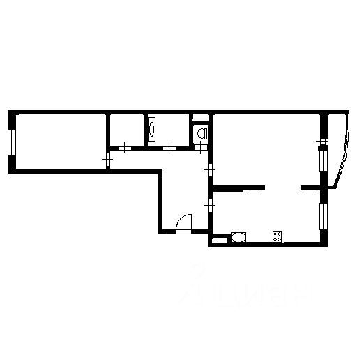 m. Novokosino: Apartment, 2-rooms