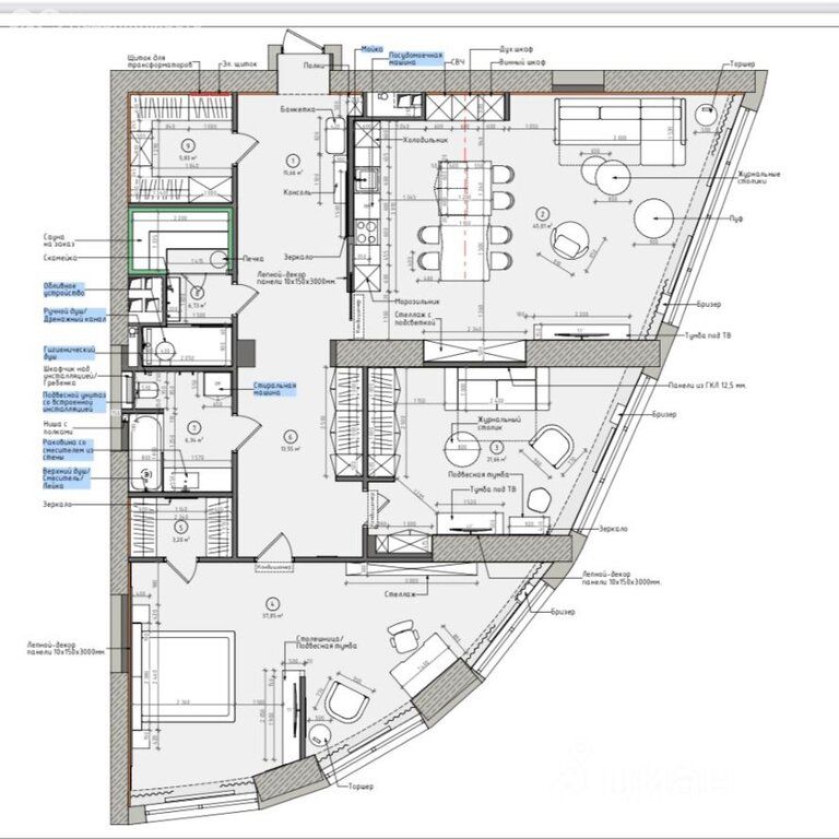 m. Rostokino: Apartment, 3-rooms
