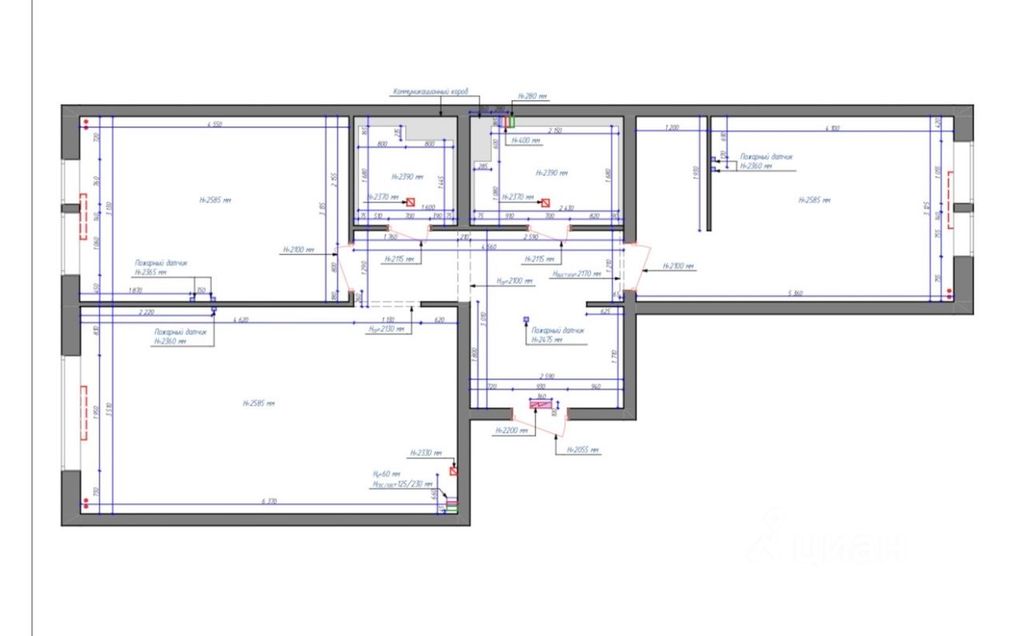 m. Scherbinka: Apartment, 2-rooms