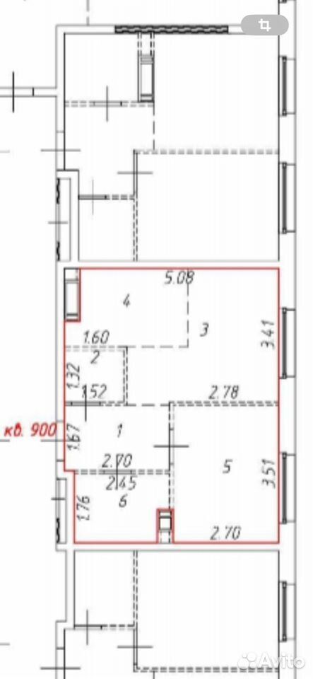 m. Novomoskovskaya (Kommunarka): Apartment, 1-rooms
