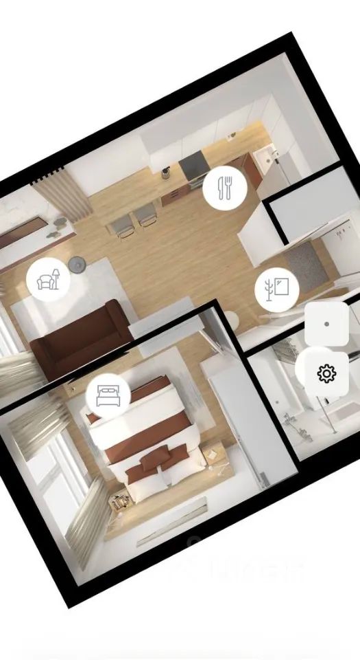 m. Volgogradsky prospekt: Apartment, 1-rooms