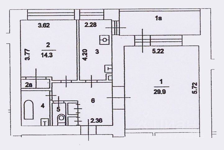 m. Belorusskaya: Apartment, 2-rooms