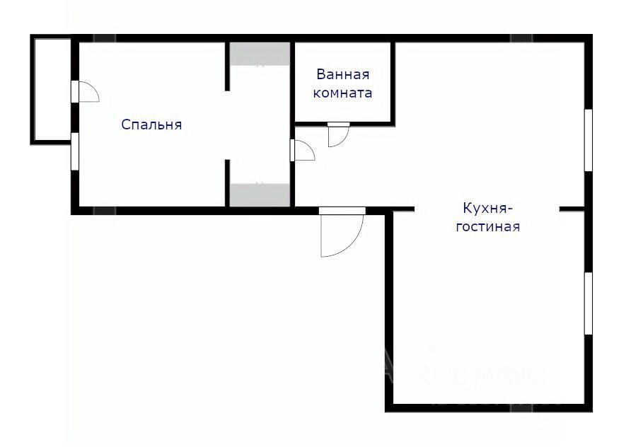 m. Kutuzovskaya: Apartment, 2-rooms