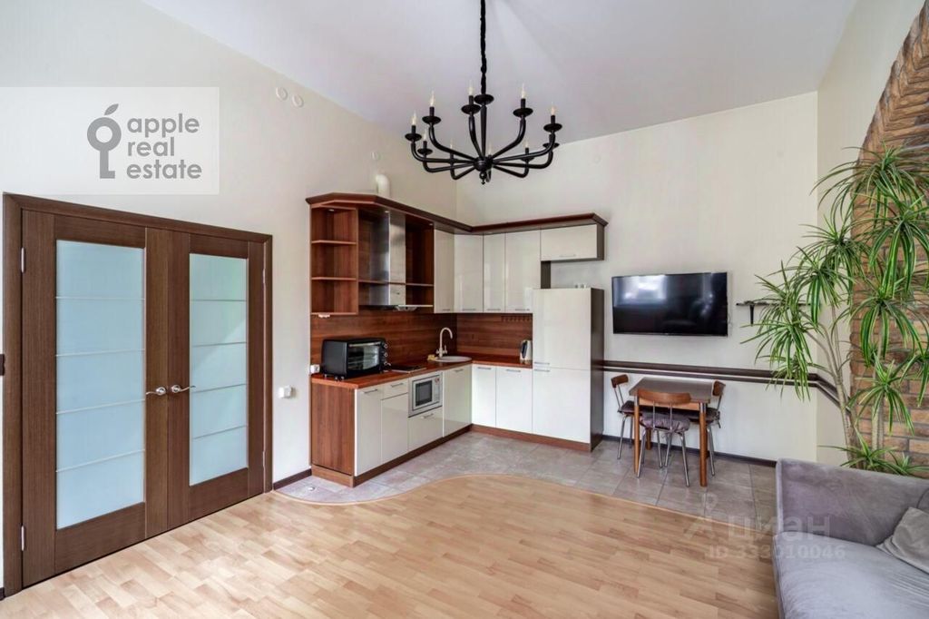 m. Smolenskaya: Apartment, 2-rooms