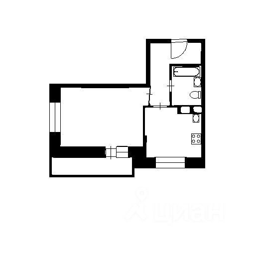 m. Kryukovo: Apartment, 1-rooms