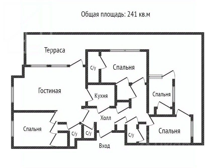 m. Arbatskaya: Apartment, 5-rooms