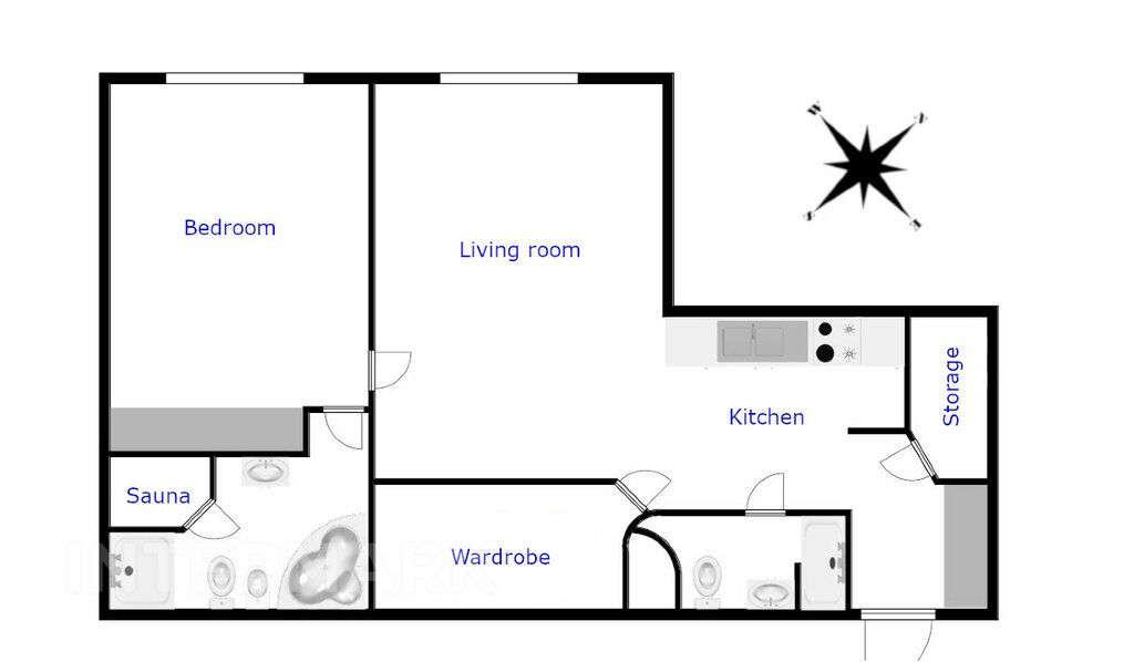 m. Minskaya: Apartment, 2-rooms