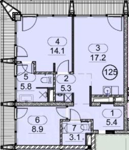 m. Baumanskaya: Apartment, 2-rooms