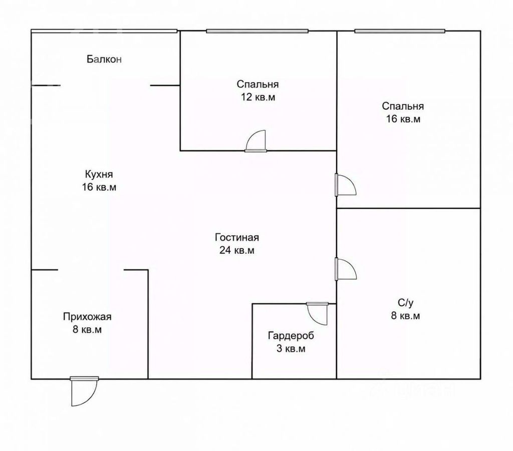 m. Serpukhovskaya: Apartment, 3-rooms