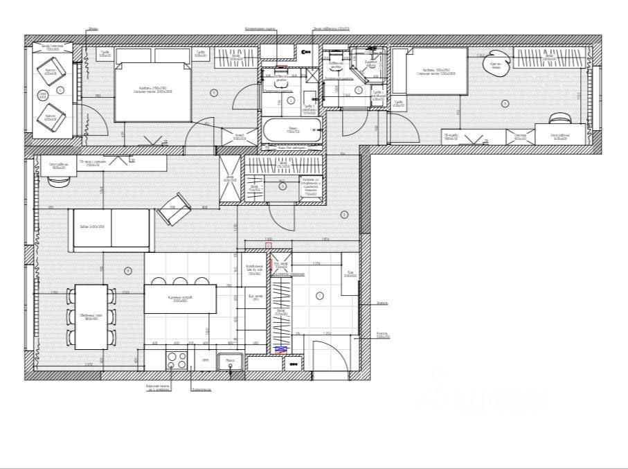 m. Tekhnopark: Apartment, 3-rooms