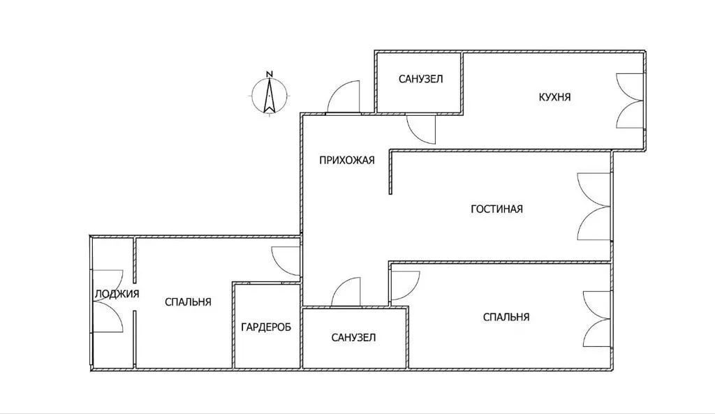 m. Novokosino: Apartment, 3-rooms