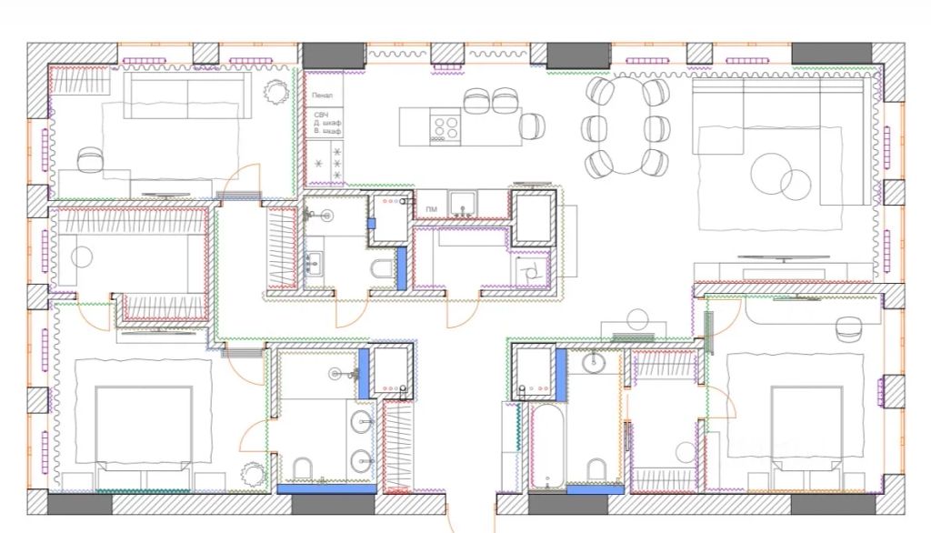 m. Molodezhnaya: Apartment, 4-rooms