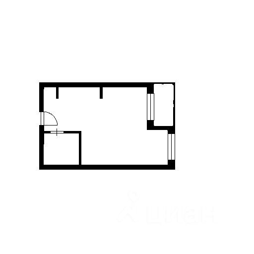 m. TsSKA: Apartment, 1-rooms