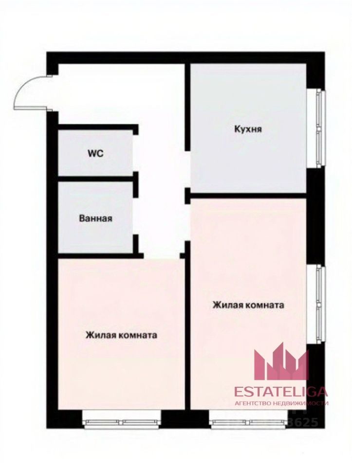 m. Aminyevskaya: Apartment, 2-rooms