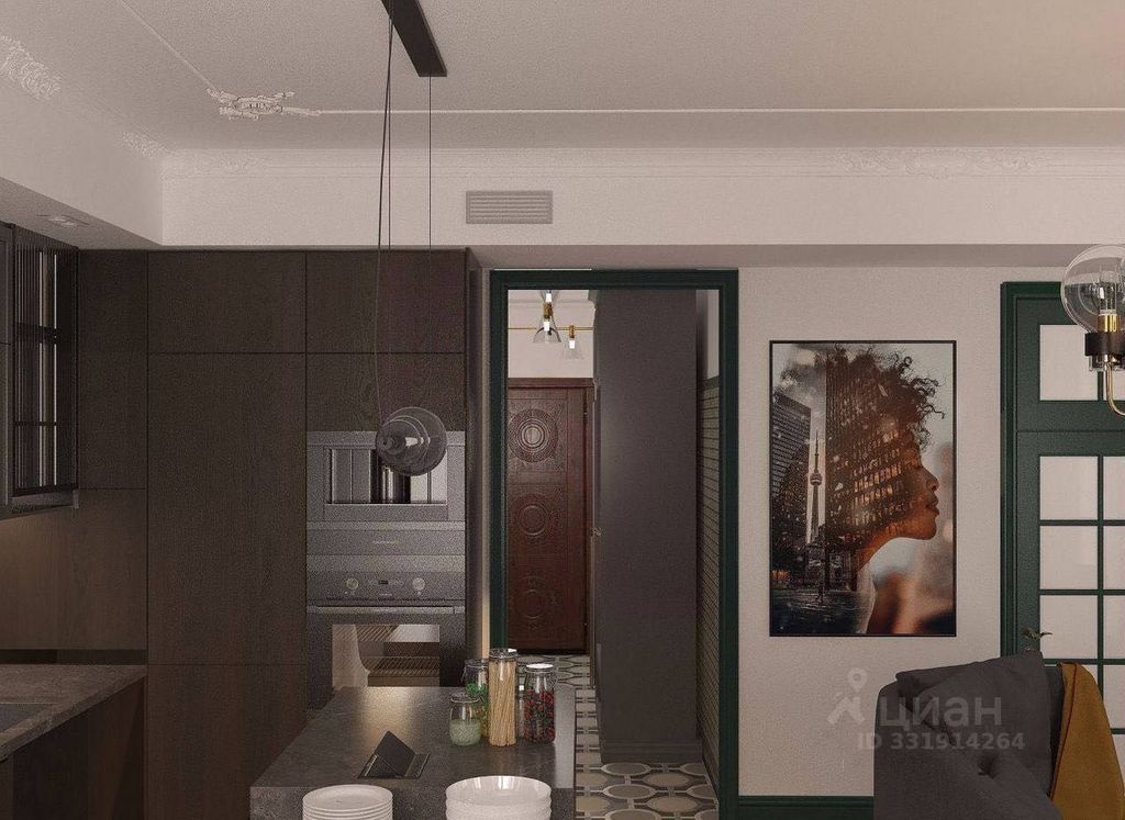 m. Studencheskaya: Apartment, 3-rooms