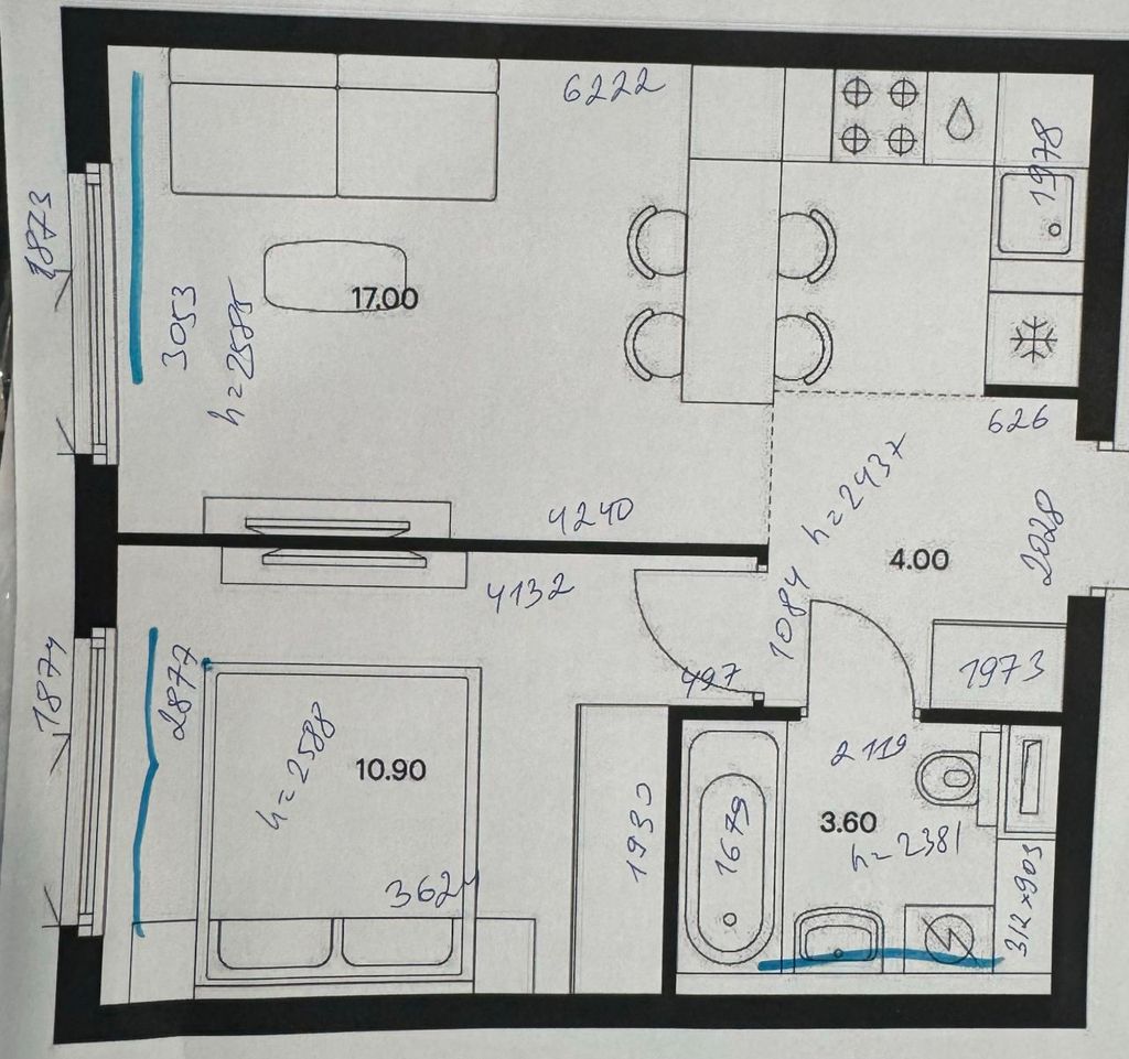 m. Medvedkovo: Apartment, 1-rooms
