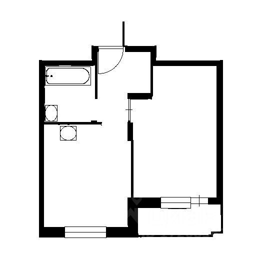 m. Kotelniki: Apartment, 1-rooms
