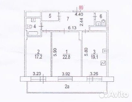 m. Kuntsevskaya: Apartment, 2-rooms