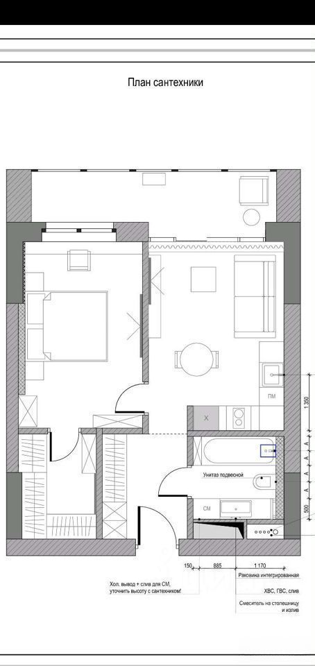 m. Khoroshevskaya: Apartment, 2-rooms