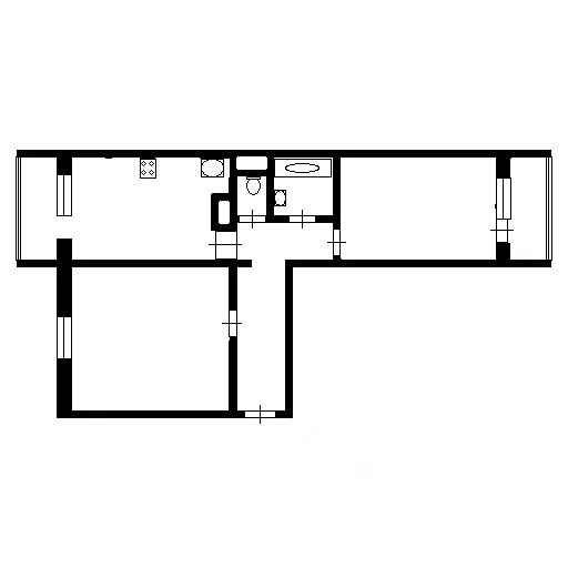 m. Kotelniki: Apartment, 2-rooms
